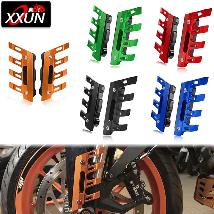 Source XXUN moto accessoires universel garde-boue avant curseur Protection  garde couverture pour R1200GS MT09 MT07 RnineT Kawasaki Z900 on  m.alibaba.com