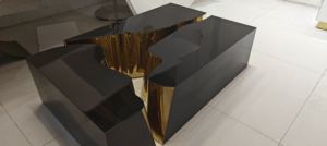 Mesa de Centro Combinada de Lujo Italiano <span class=keywords><strong>Bocado</strong></span> Lobo, Moderna y Sencilla, para Sala de Estar, Hotel o Villa, Diseño Irregular - Product Image 3