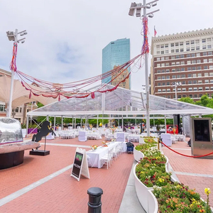 Outdoor Waterproof Clear Glass Wall carpas para eventos 10x10 <b>Canopy</b> Party <b>Tent</b> Elegant Wedding <b>Tent</b> for Courtyard Events - Product Image 2