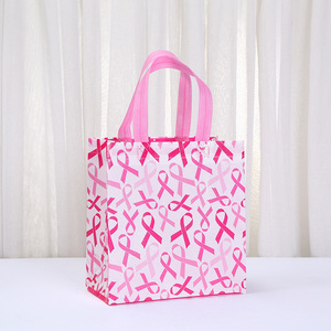 <span class=keywords><strong>Borsa</strong></span> Non tessuta rivestita all'ingrosso per il giorno degli <span class=keywords><strong>infermieri</strong></span> per il modello 3D stampato rosa <span class=keywords><strong>borsa</strong></span> da imballaggio portatile universale - Product Image 5