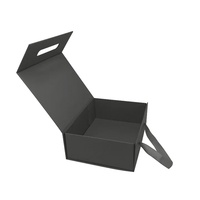 Caja Plegable Rectangular Personalizada de una Pieza, de Cartón de Alta Gama, para Ropa, Regalos, Estilo Libro, con Forro de Esponja Magnética