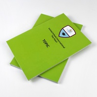 Cahier d'exercices de mathématiques à couverture souple A5, reliure parfaite, cahier de mathématiques pour étudiants, impression de logo personnalisée OEM ODM