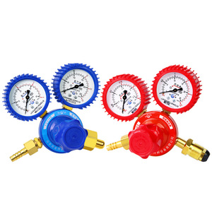 Oxygen Acetylene Pressure Gauge Pure Copper Analog Gas Valve Reducing Device For Welding And Cutting Equipment - Product Image 1