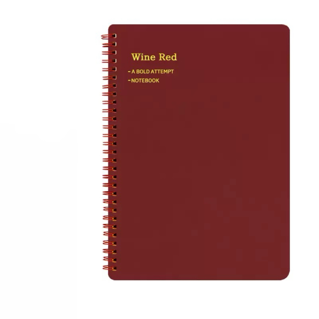 Papier ligné rouge