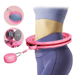 Multifunctionele Afneembare Timer Girl Gym Workout Apparatuur Teller Slimme Link Gewogen Hoelacirkel Hoepel