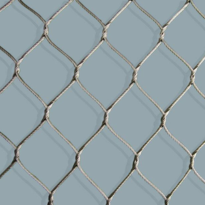 Stainless Steel Zoo <strong>Wire</strong> Mesh/rope <strong>Net</strong> Cable <strong>Wire</strong> Mesh/304 Rope Mesh for Zoo Enclosure - Product Image 3