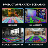 Sistema de Juego Interactivo de Proyección para Niños, Personalizado, de Inmersión, para Interiores, con Diseño de Goma de la Suerte, con Luces LED, Fabricante OEM, con Certificación CE