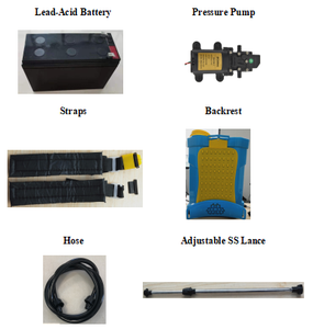 Iforni Pompa Semprot Pertanian, Peralatan Mesin Pertanian Pompa Baterai 16L Nebulizer Penyemprot Pompa Semprot Pertanian - Product Image 2