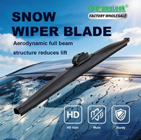 YOUNGLOOK YL-XE02 2026 Escobillas Limpiaparabrisas para Nieve Intensa, Sin Obstrucciones, Goma Natural, Núcleo de Acero Reforzado, Ajuste Universal, Larga Duración, 1.1M