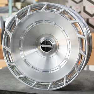 Roue forgée 19 20 21 22 5x112 jantes en alliage d'aluminium 6061-T6 transparent brossé pour <span class=keywords><strong>Maybach</strong></span> Dodge Magnum Rt Range Rover Phantom Alphard - Product Image 3
