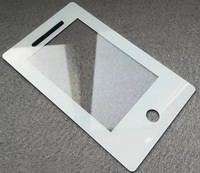 Panneau de protection en verre trempé Gorilla Glass pour bouton de commande tactile de cabine d'ascenseur OEM sérigraphié
