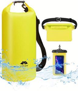 Mochila Impermeable Inflable de PVC de 30L, Personalizable al por Mayor, para Actividades como Surf, Escalada y Uso Diario - Product Image 1