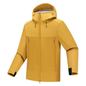 Chaqueta Impermeable de Buena Calidad, Resistente al Viento, Chaqueta de Exterior de Color Sólido, Chaqueta con Capucha para Hombre - Product Image 3