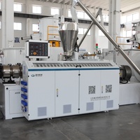 Machine de fabrication de panneaux muraux décoratifs en plastique pvc wpc pour la maison