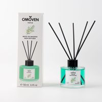 Pengharum Ruangan Aromaterapi Minyak Esensial Rotan Tanpa Api Berkualitas Tinggi, Tahan Lama, dengan Tongkat Reed, untuk Rumah/Kamar Tidur, 130ml, dalam Kotak