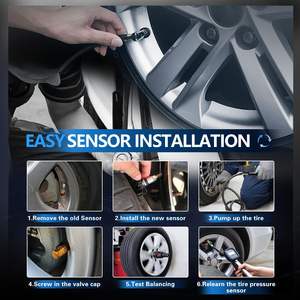 Capteur BST TPMS 315Mhz pour 2005-2014 Jeep Chrysler <span class=keywords><strong>Dodge</strong></span> Mitsubishi, Wrangler Liberty Grand Cherokee 68001696AB 56029465AB - Product Image 5