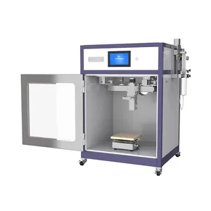 Bench-top automatic thermal spray coating machine for perovskite solar cell preparation