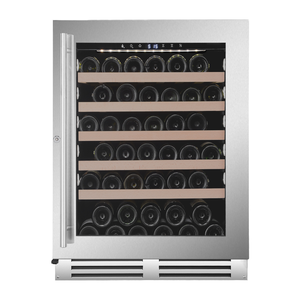 NE-355-12 Single Zone Built in Under Counter Stainless Steel Home Bar Beer Beverage Display Cooler <b>Fridge</b> - Product Image 6