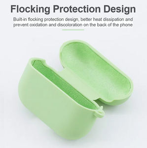 Étui <span class=keywords><strong>de</strong></span> Protection en Silicone en Gros pour <span class=keywords><strong>AirPods</strong></span> Pro <span class=keywords><strong>2</strong></span> 3, Housse pour <span class=keywords><strong>AirPods</strong></span> <span class=keywords><strong>2</strong></span> 4 avec Recharge <span class=keywords><strong>Sans</strong></span> <span class=keywords><strong>Fil</strong></span>, Coque pour Écouteurs avec Crochet - Product Image 3