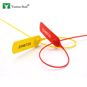 Sceau de sécurité haute sécurité en plastique, indicatif, à serrage progressif, avec code-barres, numéroté, logo personnalisé <span class=keywords><strong>Yuston</strong></span> - Product Image 3