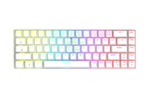 Tastiera da gioco meccanica retroilluminata da 61 tasti RGB portatile 60% personalizzazione del Gamer per applicazioni Desktop ABS - Product Image 6