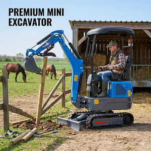 Mini-excavatrice Kubota Euro5 EPA 3,5 tonnes à bas prix, pelle agricole, excavatrice d'usine - Product Image 1
