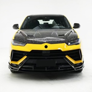 Upgraded <b>Model</b> Body <b>Kit</b> Broken Cloth Pattern Front Rear Bumpers <b>Engine</b> Hood Fog Light Cut-outs New for Lamborghini Urus 4.0T - Product Image 2
