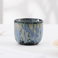 Offre spéciale 150Ml Céramique émaillée Porcelaine Kung Fu Tasses Grès Four à Café Changement Tasse à Thé