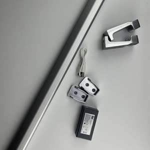 Capteur de mouvement Pir lumière de placard linéaire <span class=keywords><strong>led</strong></span> acrylique rondelle lumière armoire placard Rail bâton <span class=keywords><strong>sur</strong></span> les appliques murales - Product Image 6