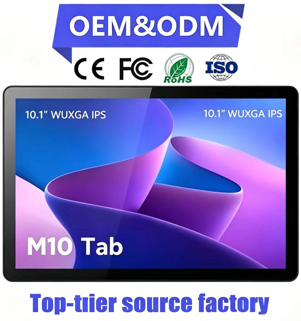 New OEM 10-Inch Android 12 Tablet 2.0GHz WiFi 4G LTE Octa-Core Capacitive Screen 1920x1200 64GB MTK6762 USB Type-C Professional