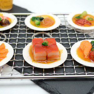 Casa delle Bambole con Piatti Tradizionali Cinesi, Giocattolo Alimentare, Ciondolo Creativo, <span class=keywords><strong>Mini</strong></span> Modello di Cibo Simulato - Product Image 3