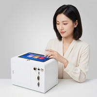 Nouvelle imprimante jet d'encre de bureau semi-automatique avec écran tactile couleur de 7 pouces pour l'impression d'étiquettes multi-matériaux et l'utilisation industrielle