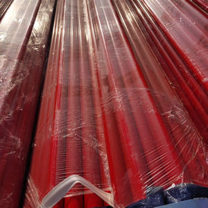 الرش النار الأحمر رسمت أنابيب الصلب مع طلاء مسحوق الإيبوكسي - Product Image 6