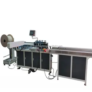 Machine industrielle de poinçonnage et de reliure de trous pour ordinateurs portables à spirale à double boucle à vendre