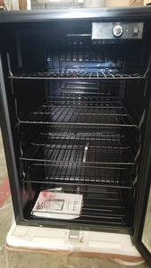 미니 냉장고 95L 125L 작은 데스크탑 투명 유리 문 호텔/아파트 레드 와인 쿨러 110v/220V 홈 냉장고 - Product Image 4