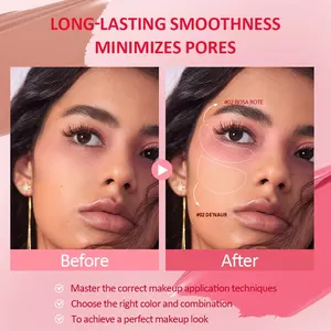 Paleta de Maquillaje Multifuncional PAGE VINE de Shantou, Artículo Popular Transfronterizo, Rubor, Corrector, Iluminador Mate, Sombra de Ojos, Sombra de Nariz en Crema - Product Image 3