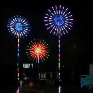 Gorgeous Outdoor IP65 Waterproof Customizable Color <b>LED</b> Firework <b>Tree</b> <b>Light</b> for Landscape and Event Decorations - Product Image 1