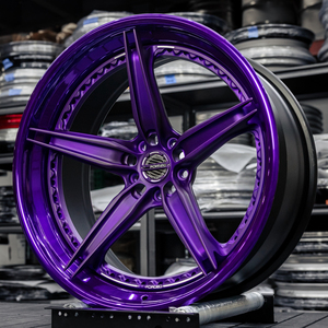 Jantes forgées 2 pièces et 3 pièces de 18, 19, 20, 21, 22, 24 et 26 pouces pour <span class=keywords><strong>Ferrari</strong></span> 812 <span class=keywords><strong>Purosangue</strong></span>, F8, SF90, F40, 296, 488, FF, 458, F360, F12, SL-500 - Product Image 3