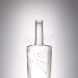 Bouteilles en verre de 750ml avec bouchon en liège Alcool bon marché Vodka Brandy Gin Rum Whisky Spirit - Product Image 2
