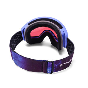 <span class=keywords><strong>HUBO</strong></span> גלילי עדשה כפולה אנטי ערפל ללא מסגרת מגנטי שלג סנובורד משקפיים סקי משקפי - Product Image 4