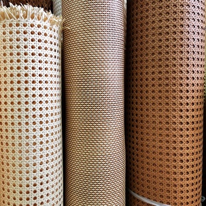 Sangle de canne en rotin de papier tissé de rouleau de maille de couleur brune de haute qualité pour l'abat-jour en rotin - Product Image 6