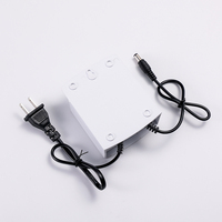 BAIWEI 12V 2A adaptateur secteur à découpage ABS & PC matériel connexion enfichable ROHS certifié 50/60Hz fréquence 12V/2A sortie