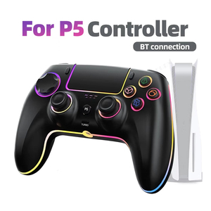X SZ 5008B Wireless Game <b>Controller</b> <b>For</b> P5 BT Gamepad 6 Axis Gyro Dual Vibration Back Buttons Touchpad RGB Light 1500mAh - Product Image 4