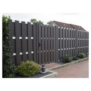 Clôture décorative lourde de garde-corps durable de bon prix de conception moderne de grain de <span class=keywords><strong>bois</strong></span> - Product Image 1