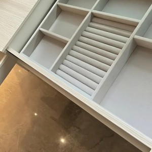 New Hidden Flip-Up Solid Pine Wood Modern European <strong>Vanity</strong> <strong>Table</strong> Multi-Functional Customizable <strong>Vanity</strong> Desk Makeup Lighted <strong>Mirror</strong> - Product Image 6