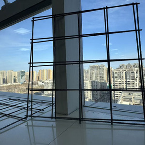 UNIMETAL <strong>A98</strong> A142 Black <strong>Wire</strong> <strong>Mesh</strong> Plain Weave Hot Dipped Galvanized Panel for Construction Use - Product Image 2