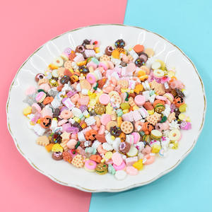 5g/bolsa Novedad DIY Resina de dibujos animados para niños, dijes 3D de comida, accesorios de uñas de resina de color mágico con forma de caramelo - Product Image 3