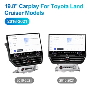 NaviHua 19.8" New Arrival for Toyota Land Cruiser LC200 2016 2021 Multimedia Android Car Radio Auto Headunit Monitor Carplay - Product Image 2