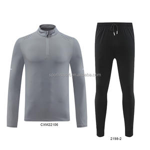 स्टॉक तंग अनुकूलन योग्य ट्रैकसूट आउटडोर चलने वाले पुरुषों के ट्रैकसूट प्रशिक्षण पुरुषों के लिए जॉगिंग ट्रैकसूट पहनते हैं - Product Image 4