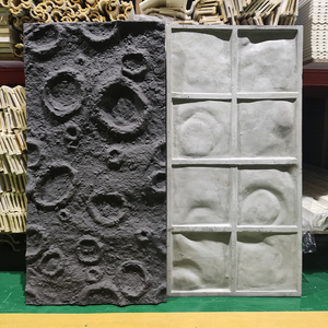 <span class=keywords><strong>Paneles</strong></span> de Piedra de Poliuretano Ligeros para Exteriores, Panel de Piedra Lunar Artificial, Autoadhesivos para Fondo de Estudio Fotográfico - Product Image 1